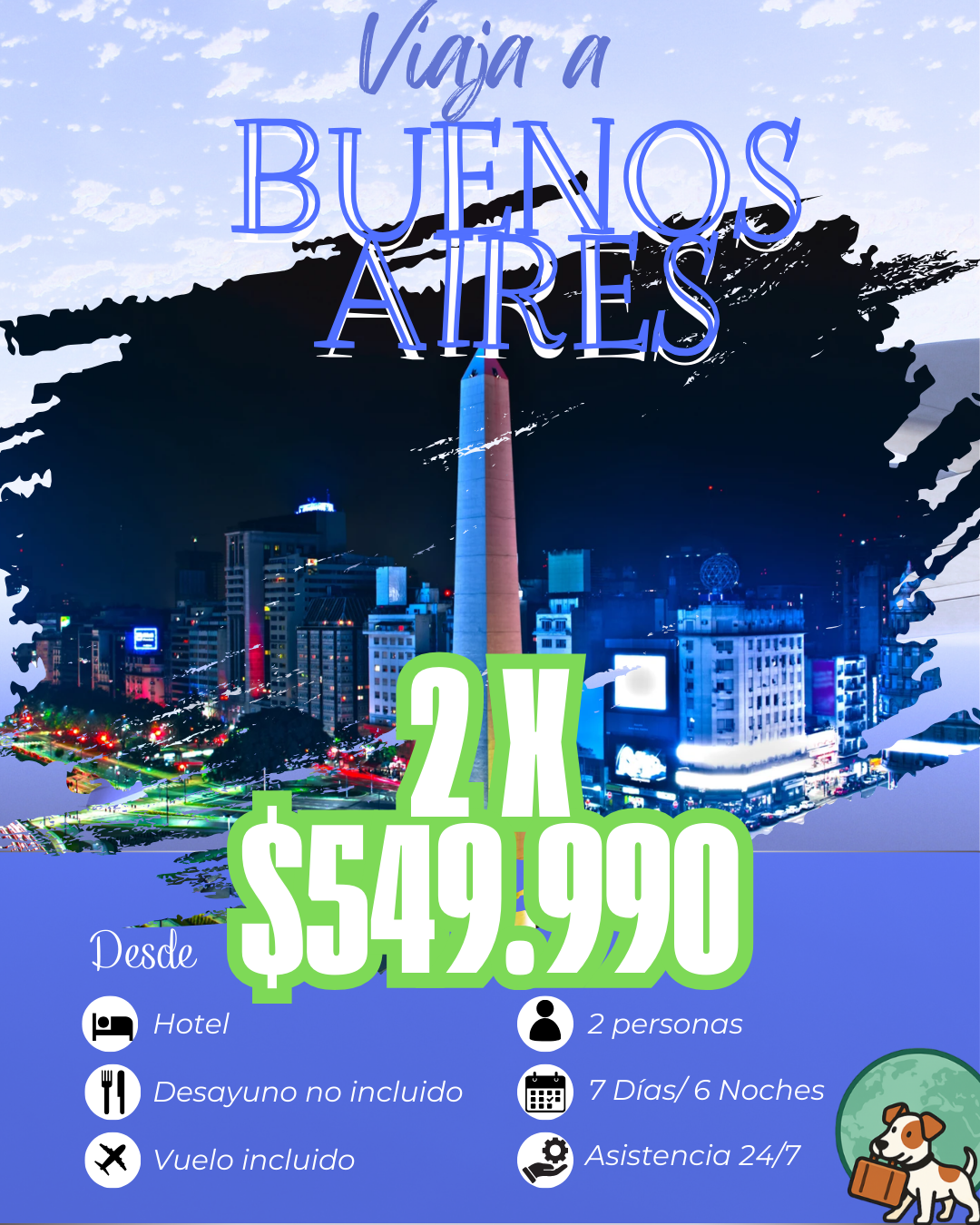 Buenos Aires (2 personas)