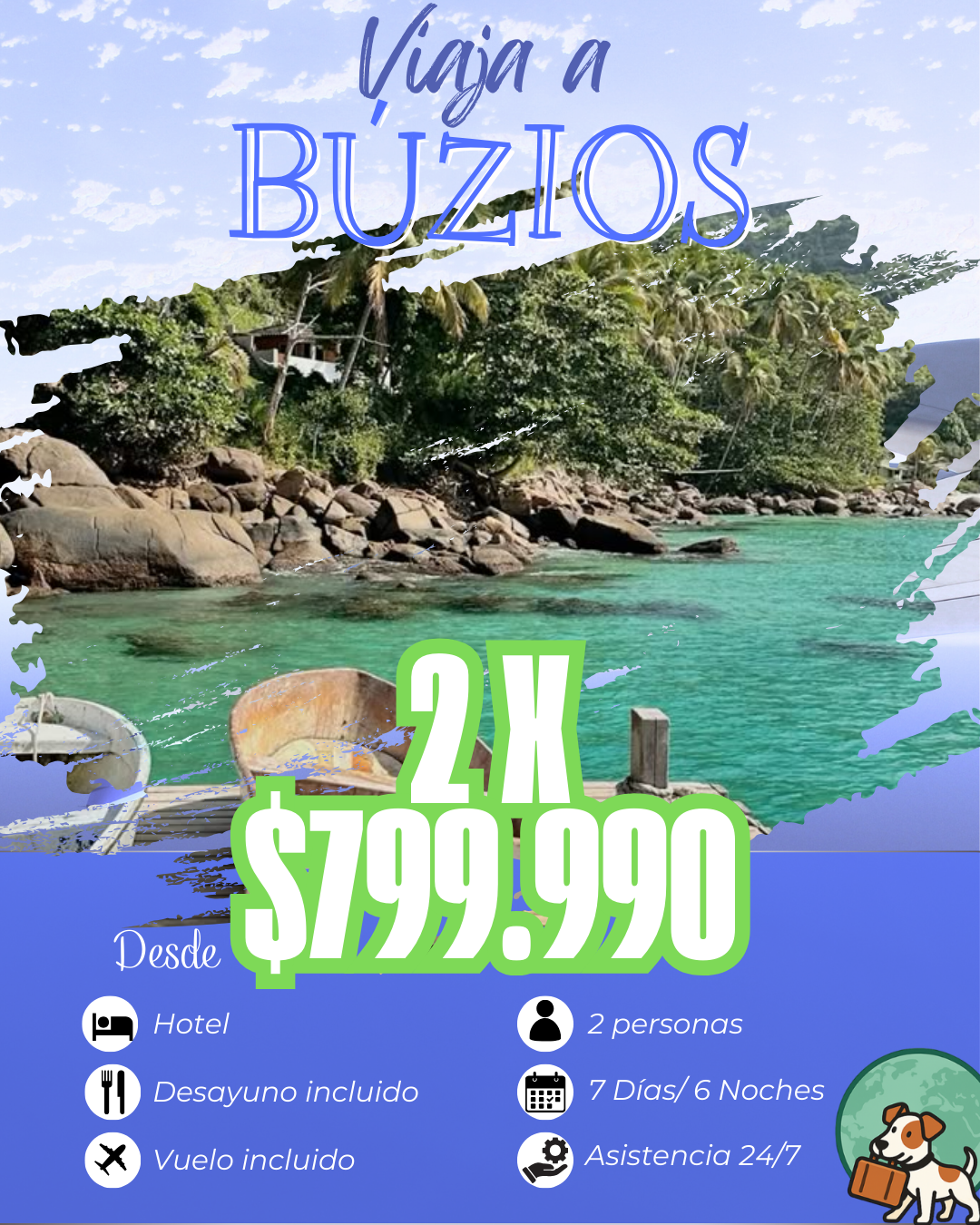 Búzios (2 personas)