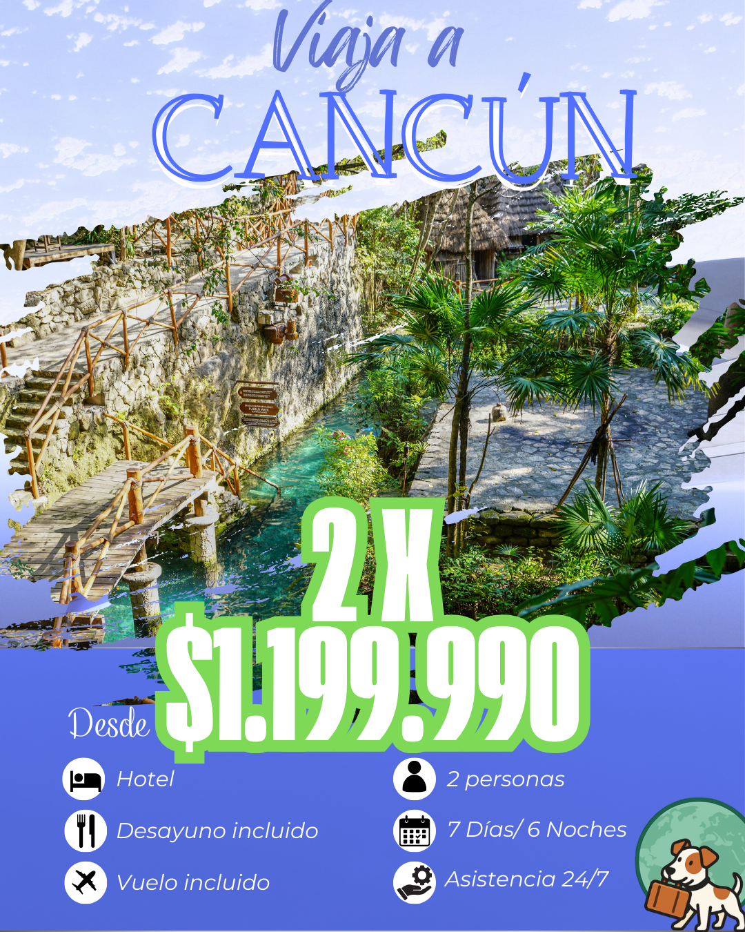 Cancún (2 personas)