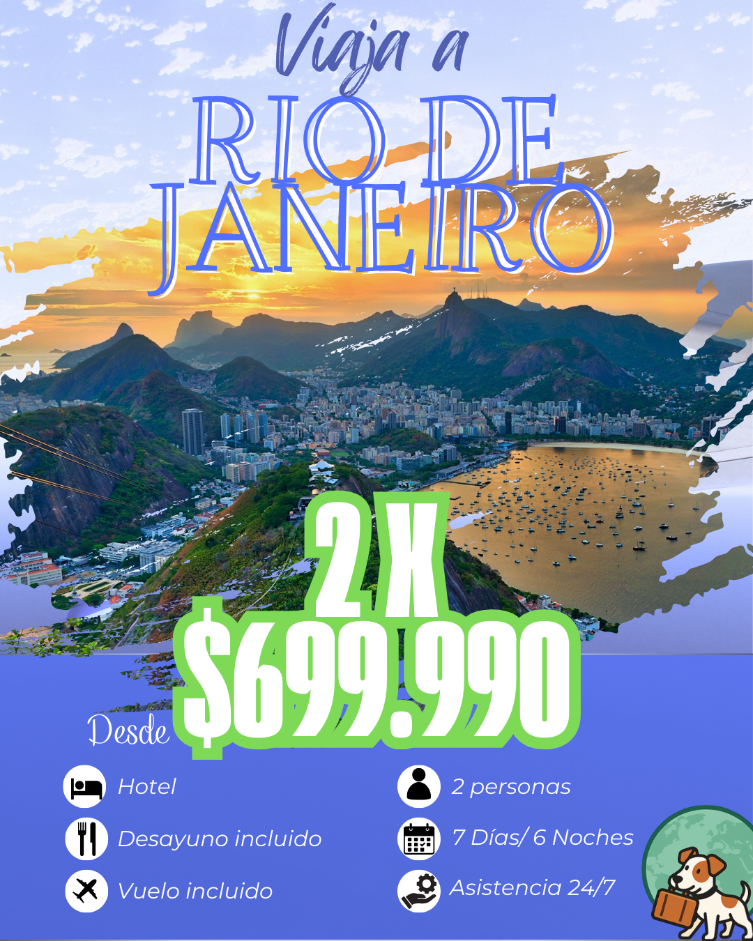 Rio de Janeiro (2 Personas)