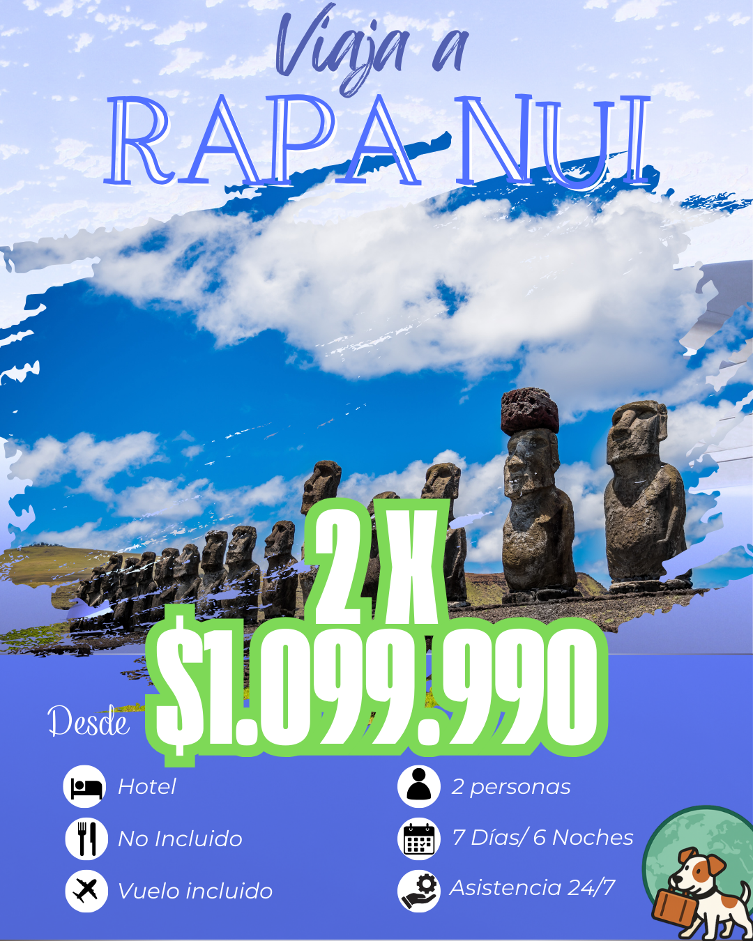 Rapa Nui (2 personas)