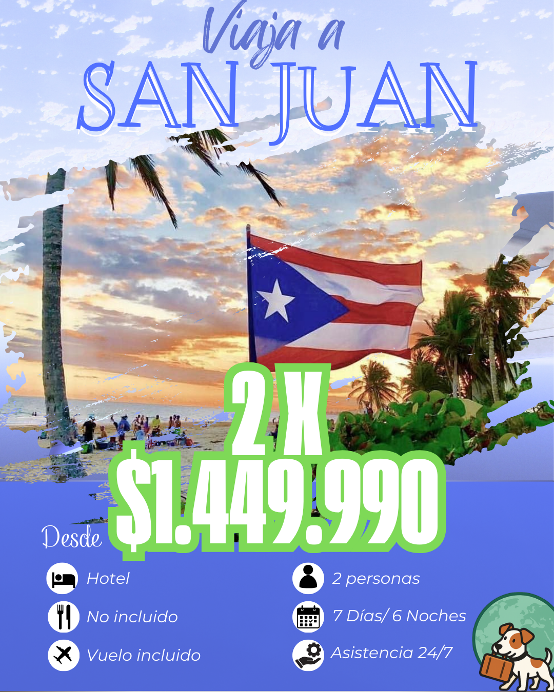 San Juan (2 personas)
